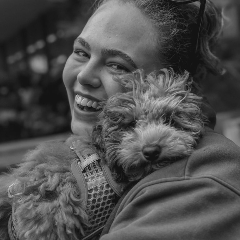 Riccarda von Seelennapf mit Hund Mogli